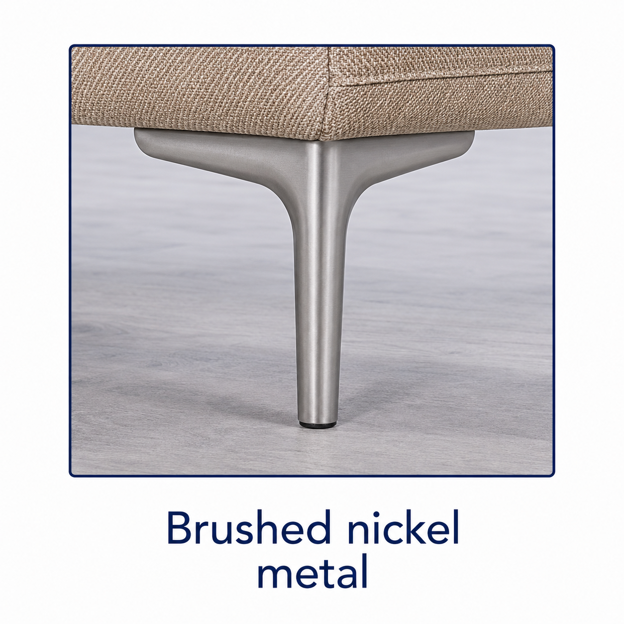 Brushed Nickel Metal